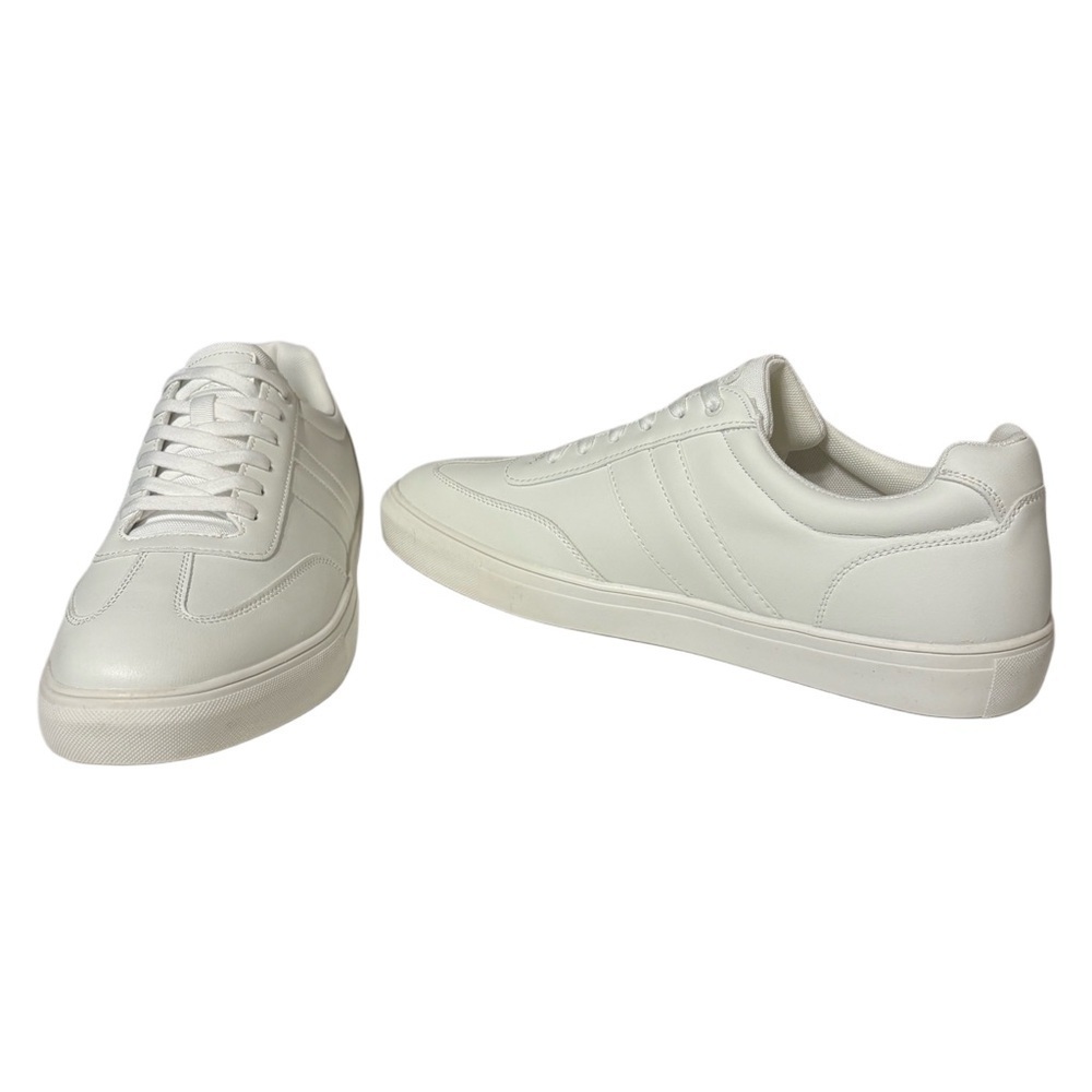 Perry Ellis Classic White Men's Sneakers - Picture 2 of 9